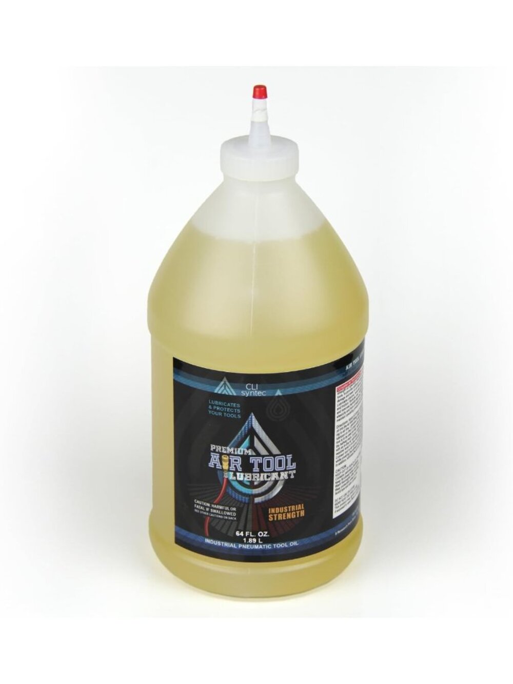 Industrial Pneumatic Tool Oil - Premium Air Tool Lubricant, 64 FL OZ, High